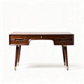 Bureau en bois de chêne avec trois tiroirs dimensions 120 x 60 x 75cm