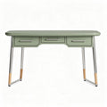 Bureau moderne en bois vert avec trois tiroirs dimensions 150 x 60 x 75cm